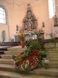 Erntedank Altar Kl&uuml;sserath (002)